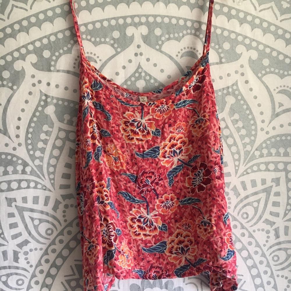 Mudd Floral Tank Top